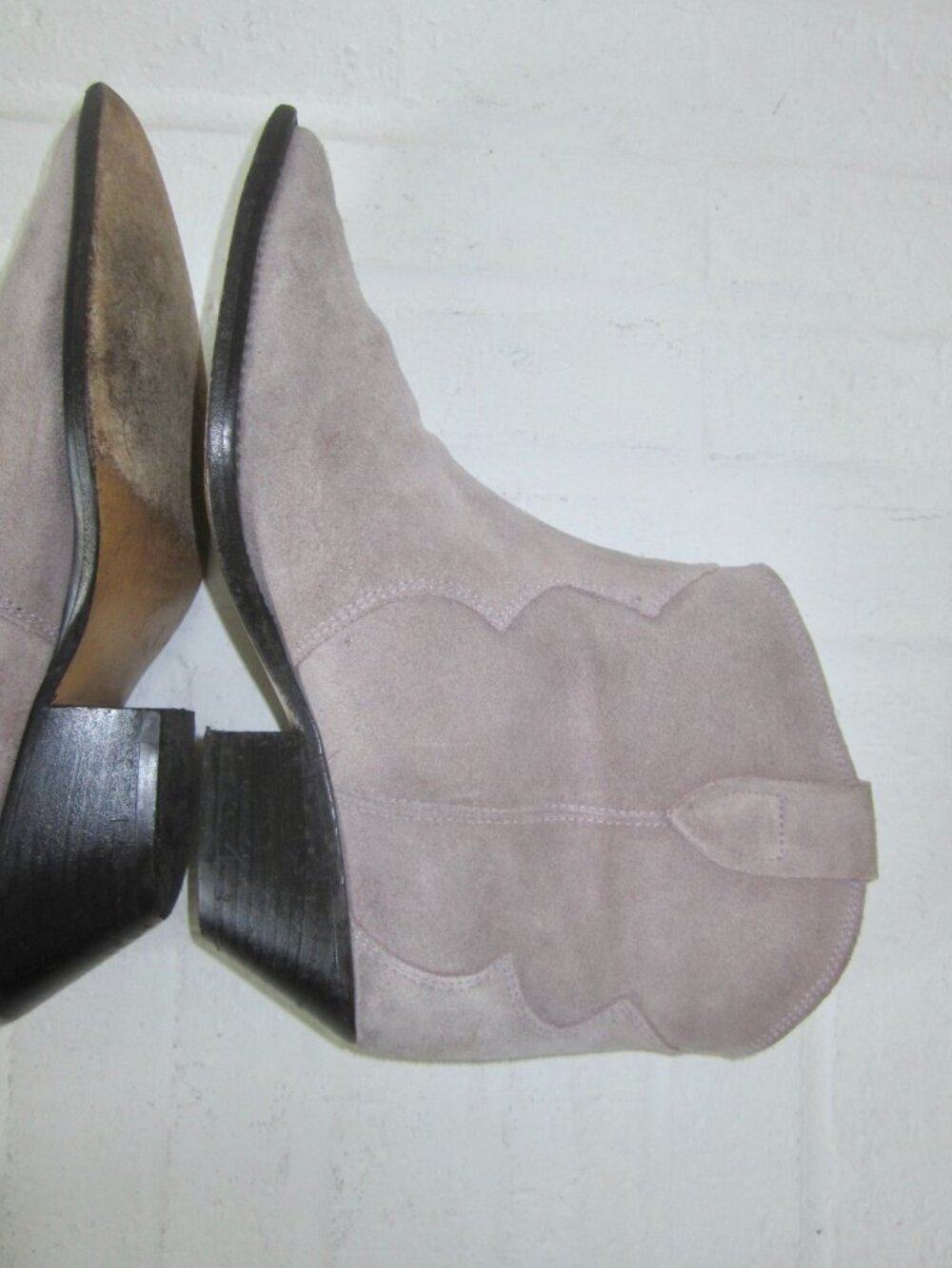 ISABAL MARANT DEWINA Suede Western Ankle Boots Women’s 37 - Picture 9 of 15